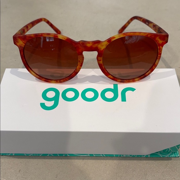 CCO! NIB Goodr Exclusive “Disco Desert Dust” Polarized Circle G Sunglasses - Picture 3 of 10